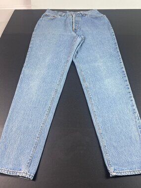 VTG 90s Levi's Jeans Junior 27x30* 501 XX High Rise Straight Blue Denim Tag 11 M
